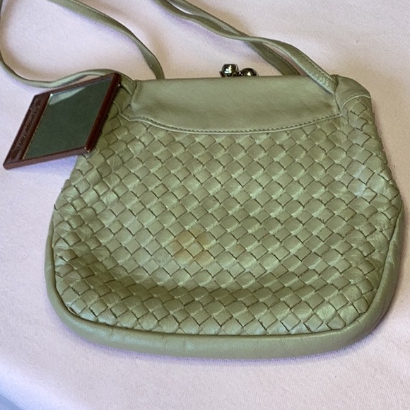 FINAL SALE PRICE Carriage Court Leather Crossbody Bag - Picture 1 of 5